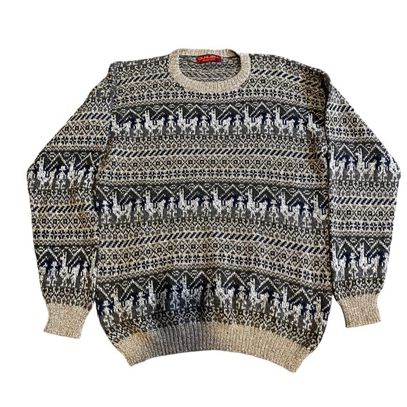 Duhuall 100% Baby alpaca sweater size Large…..A1